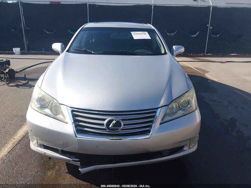 2012 Lexus ES 3.5 Es 350 silver Lot 111045060948 Vin JTHBK1EGXC2482370