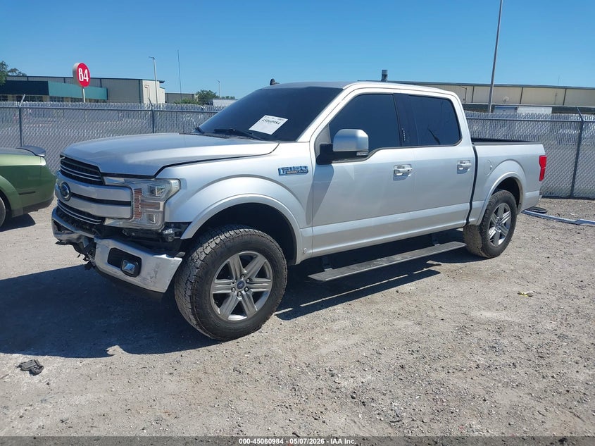 2019 Ford F-150 Lariat 1FTEW1C47KFD50170 photo 1