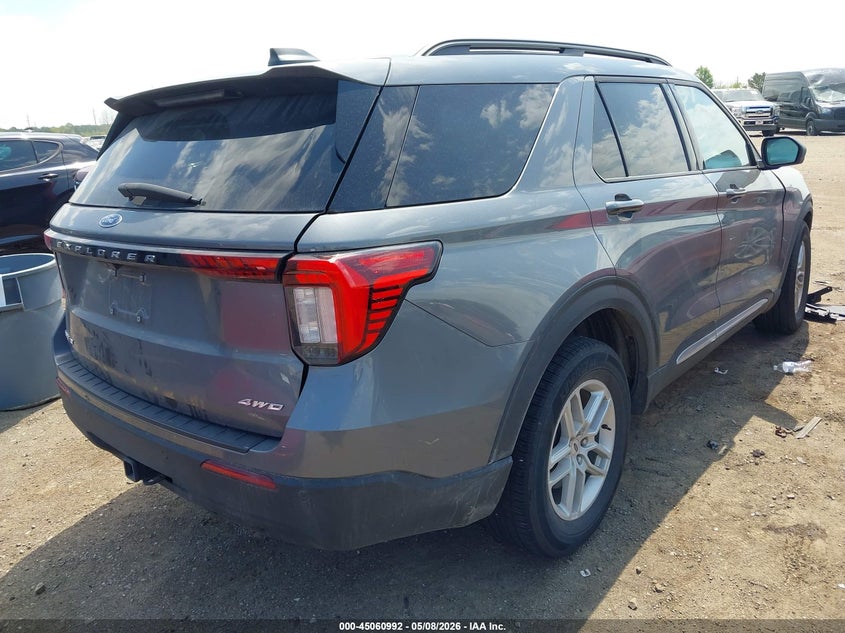 Vin: 1fmuk8dhxsga27402, lot: 45558537, ford explorer active 20254