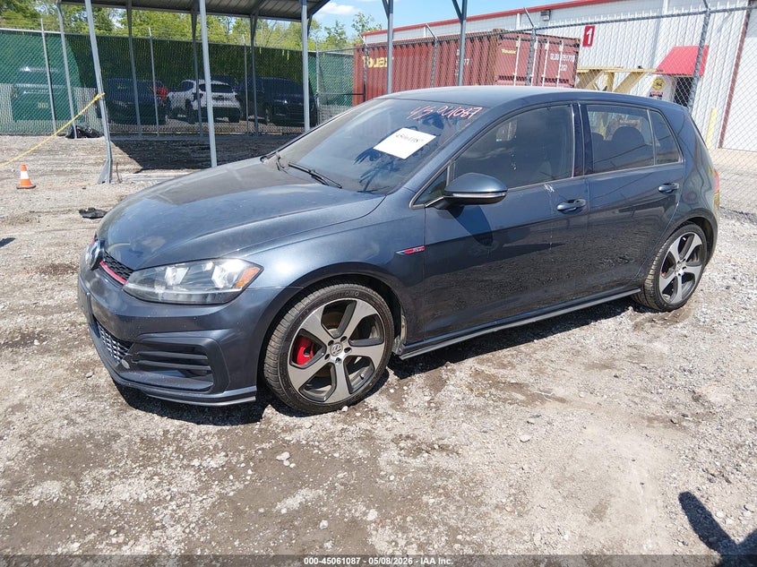 2018 VOLKSWAGEN GOLF GTI auction photo 2