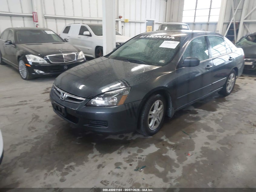 2007 Honda Accord 2.4 Ex 1HGCM56707A075838 photo 1