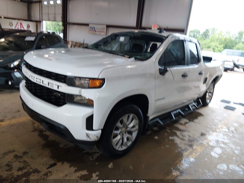 2021 Chevrolet Silverado 1500 1GCRYBEK7MZ331083 photo 1