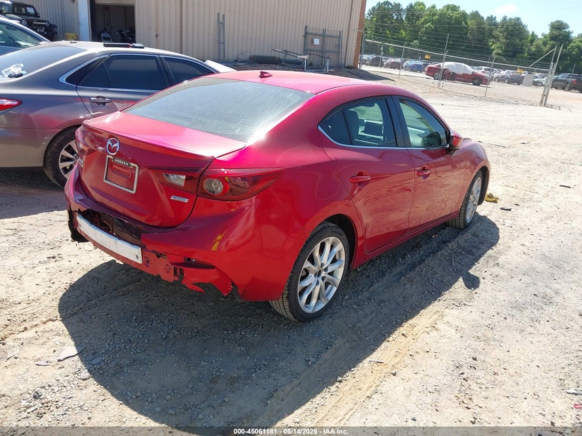 Vin: jm1bm1x36g1298349, lot: 45558726, mazda mazda3 s grand touring 20164