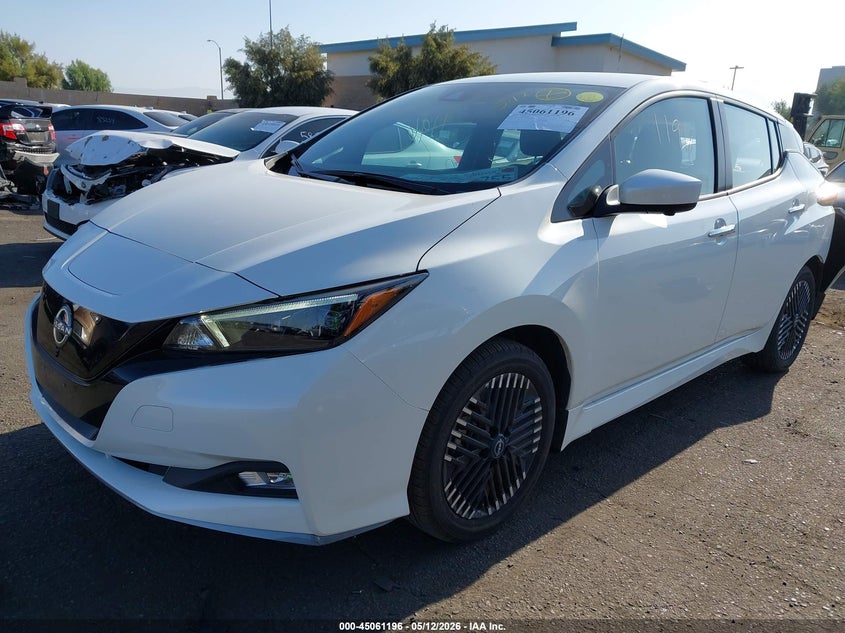Vin: 1n4cz1cv0sc557336, lot: 45558741, nissan leaf sv plus 20252