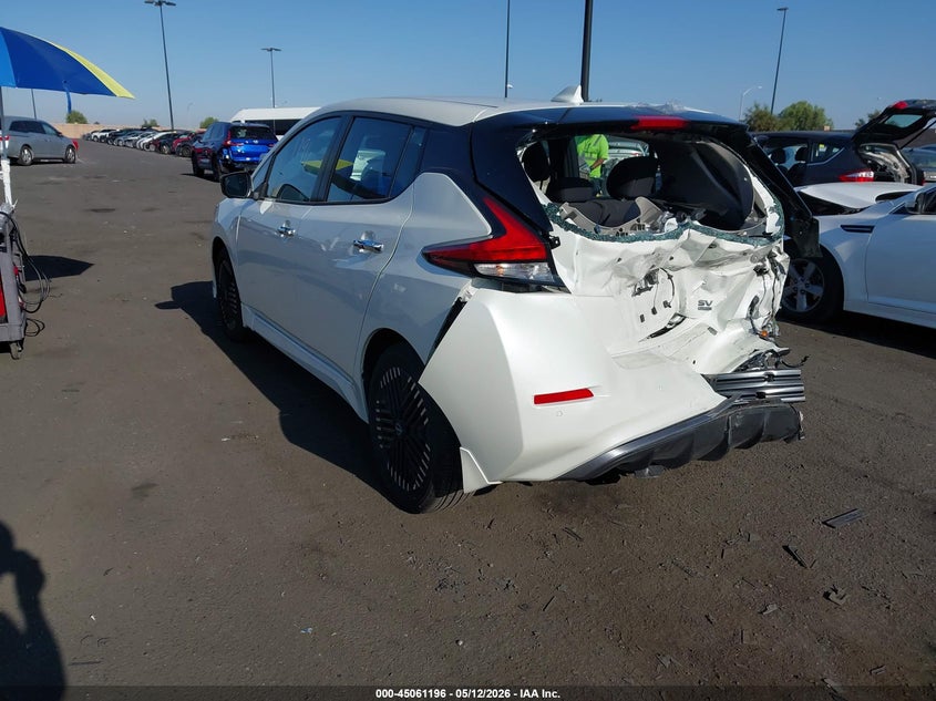 Vin: 1n4cz1cv0sc557336, lot: 45558741, nissan leaf sv plus 20253