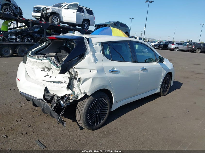 Vin: 1n4cz1cv0sc557336, lot: 45558741, nissan leaf sv plus 20254