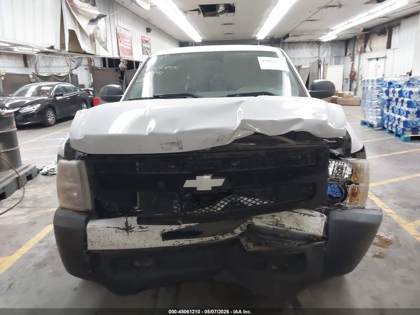 2012 Chevrolet Silverado 4.3 1500 Work Truck white Lot 111045061210 Vin 1GCRCPEX8CZ255735
