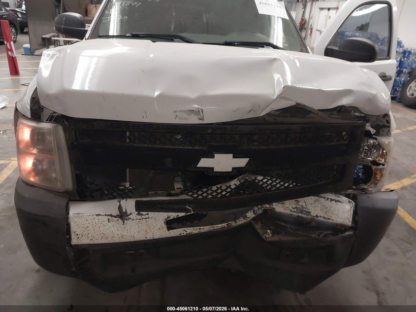 2012 Chevrolet Silverado 4.3 1500 Work Truck white Lot 111045061210 Vin 1GCRCPEX8CZ255735