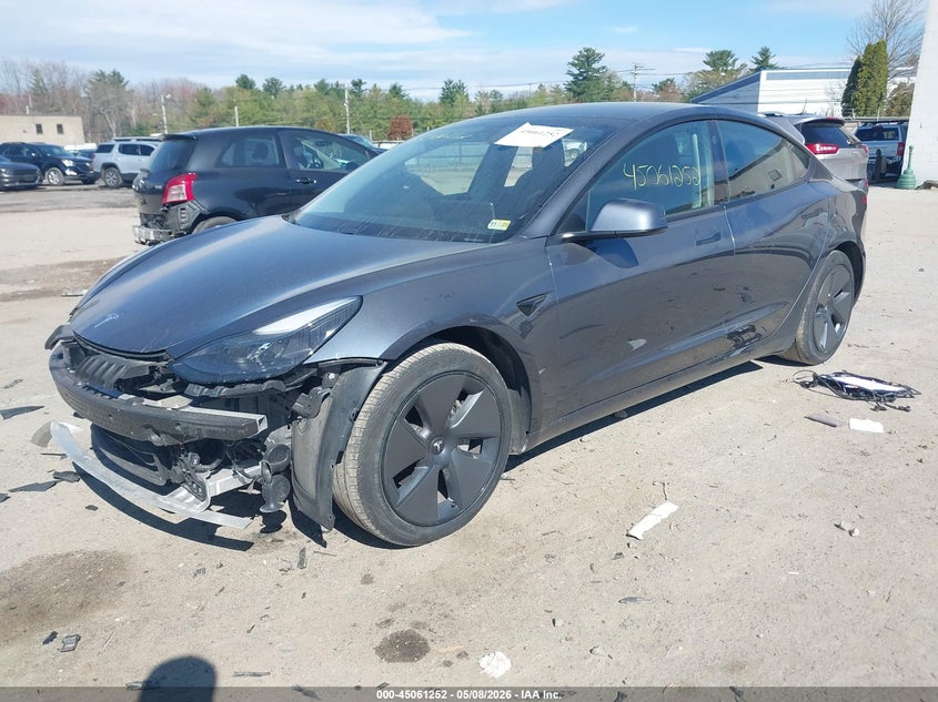 Vin: 5yj3e1eb0mf902542, lot: 45558796, tesla model 3 long range dual motor all-wheel drive 20212