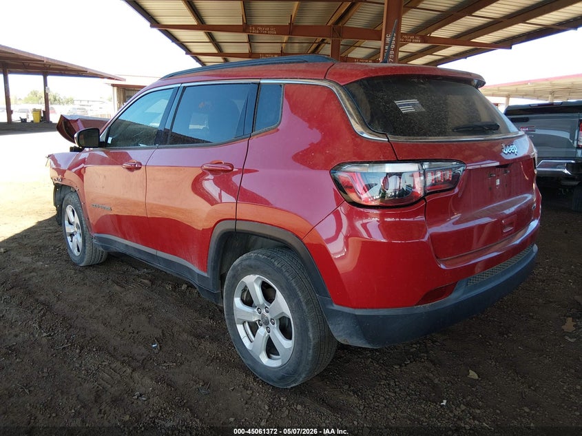 Vin: 3c4njcbb4jt204274, lot: 45558917, jeep compass latitude fwd 20183