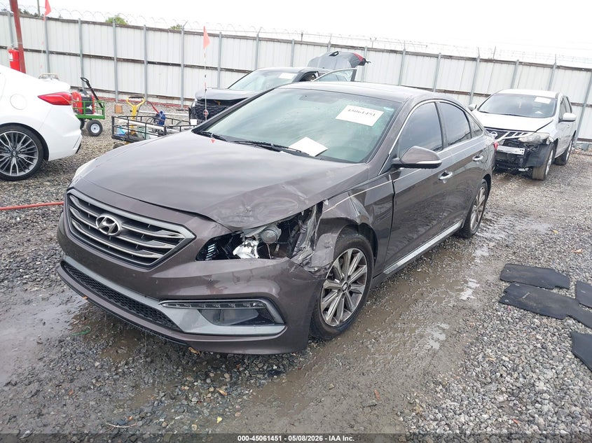 2017 HYUNDAI SONATA — zdjęcie 2