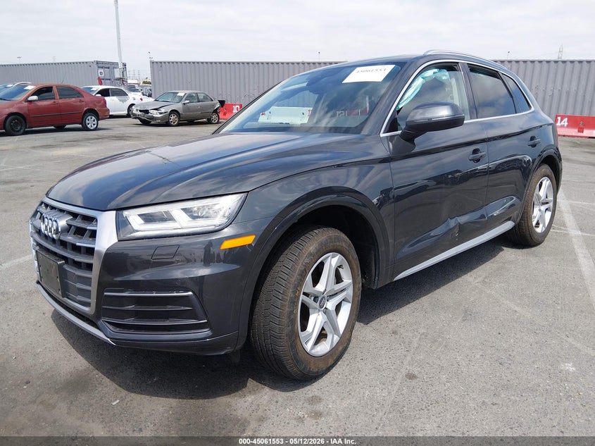 Vin: wa1bnafy6j2223706, lot: 45559098, audi q5 2.0t premium/2.0t tech premium 20182