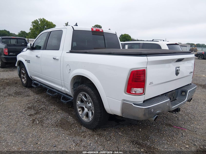 Vin: 1c6rr7nt0hs832437, lot: 45559175, ram 1500 laramie  4x4 5'7 box 20173