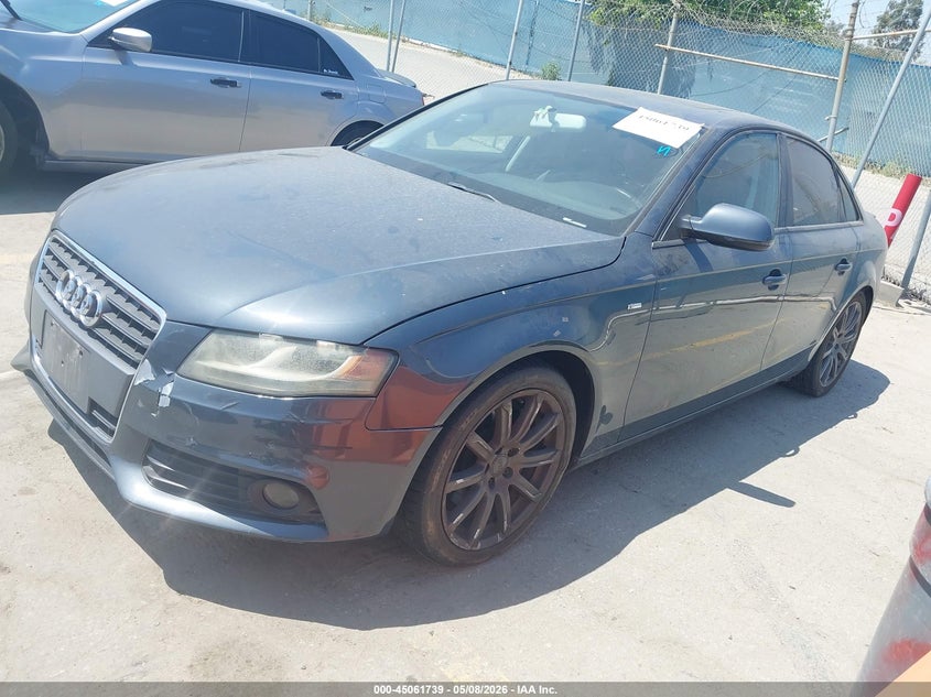 Vin: wauafafl8an010772, lot: 45559284, audi a4 2.0t premium 20102