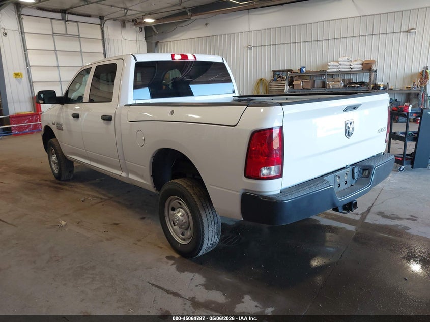 Vin: 3c6tr5ct7jg295270, lot: 45559332, ram 2500 tradesman  4x4 6'4 box 20183