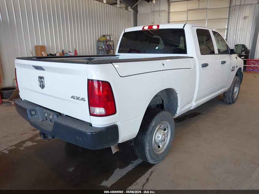 Vin: 3c6tr5ct7jg295270, lot: 45559332, ram 2500 tradesman  4x4 6'4 box 20184