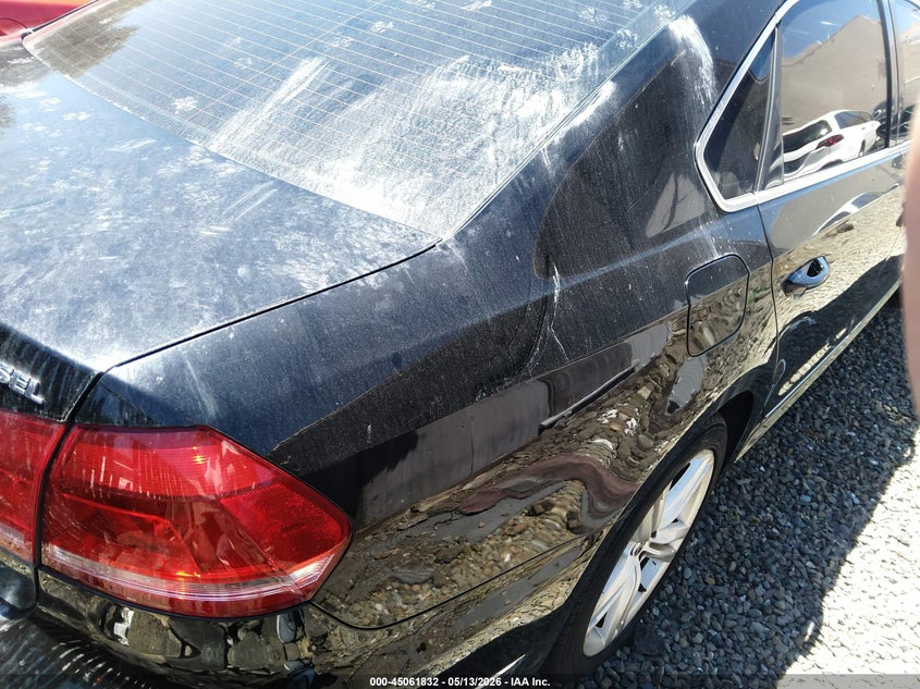 2014 VOLKSWAGEN PASSAT SEDAN 2.0L I-4 DI, DOHC, TURBO, 140HP