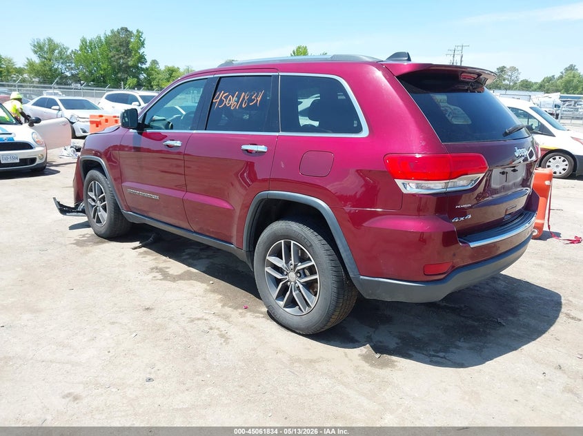 JEEP GRAND CHEROKEE 2017 VIN 1C4RJFBG6HC764656