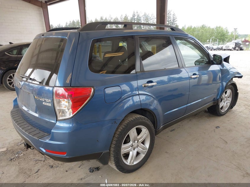 2010 Subaru Forester 2.5 2.5X Premium blue Lot 111045061883 Vin JF2SH6CC3AH748692