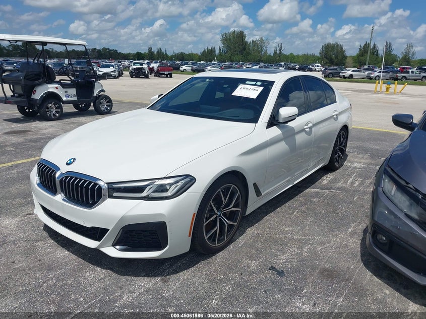 Vin: wba53bh06nwx71643, lot: 45559531, bmw 530 i 20222