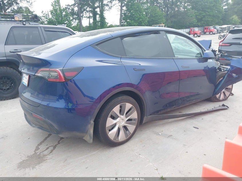 Vin: 7saygaee2nf426650, lot: 45559541, tesla model y long range dual motor all-wheel drive 20224