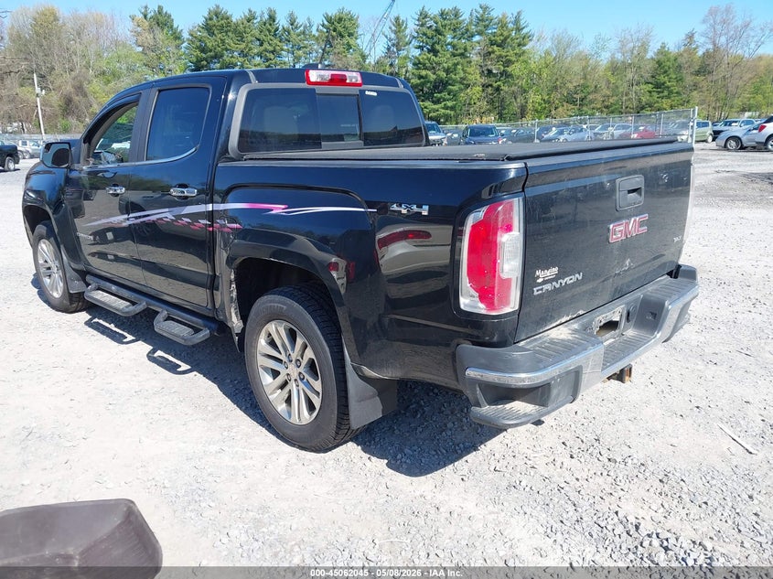 Vin: 1gtp6de14g1183879, lot: 45559590, gmc canyon slt 20163