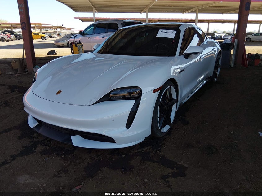 Vin: wp0ac2y17lsa72121, lot: 45559601, porsche taycan turbo/turbo s 20202