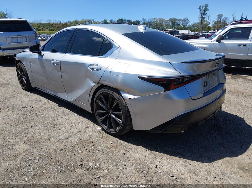 Vin: jthgz1e27n5023417, lot: 45559715, lexus is 350 f sport 20223