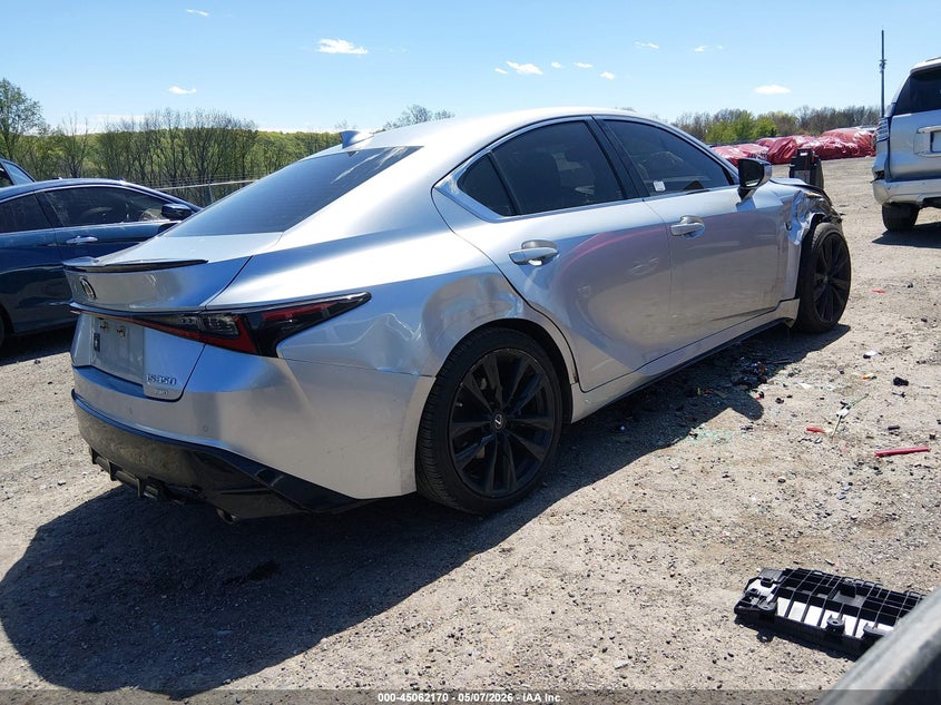 Vin: jthgz1e27n5023417, lot: 45559715, lexus is 350 f sport 20224