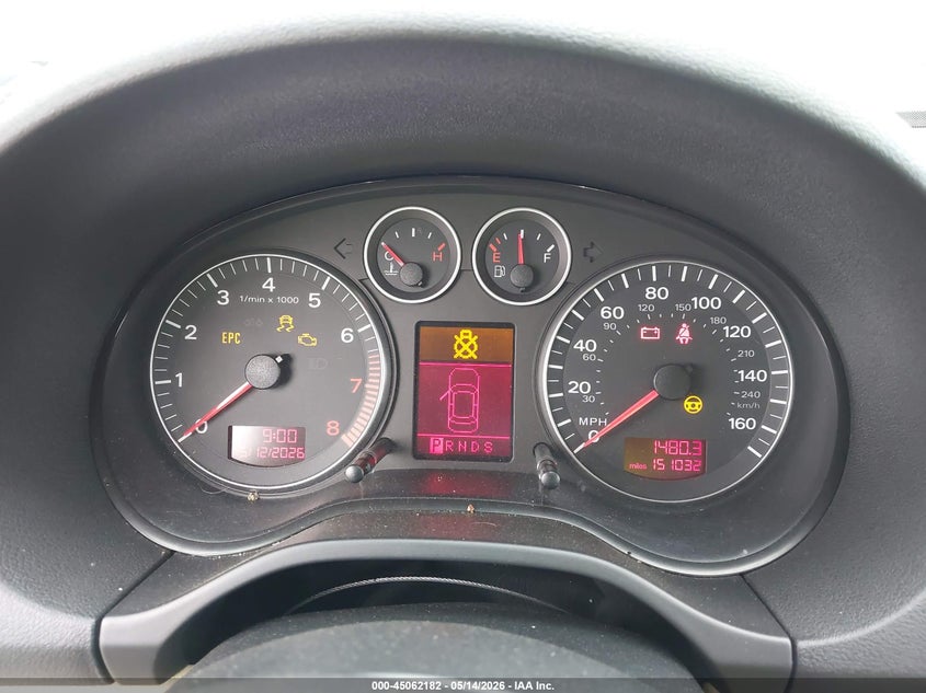 2006 Audi A3 2.0T VIN: WAUNF68P96A001088 Lot: 45062182
