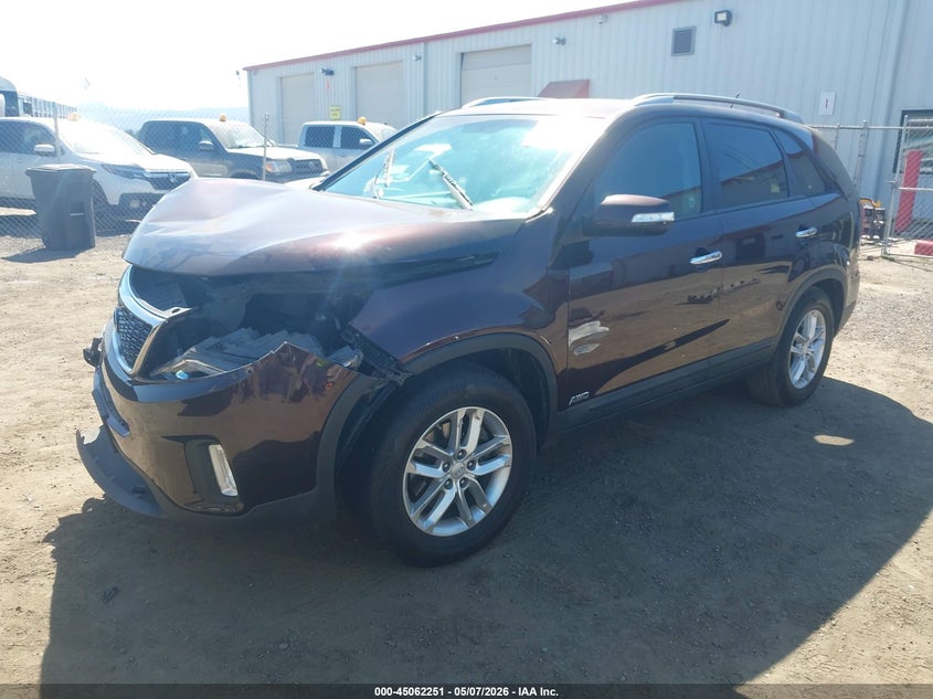 2015 Kia Sorento Lx 5XYKTCA6XFG614447 photo 1