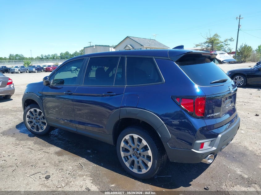 Vin: 5fnyf8h51sb006412, lot: 45559822, honda passport awd ex-l 20253