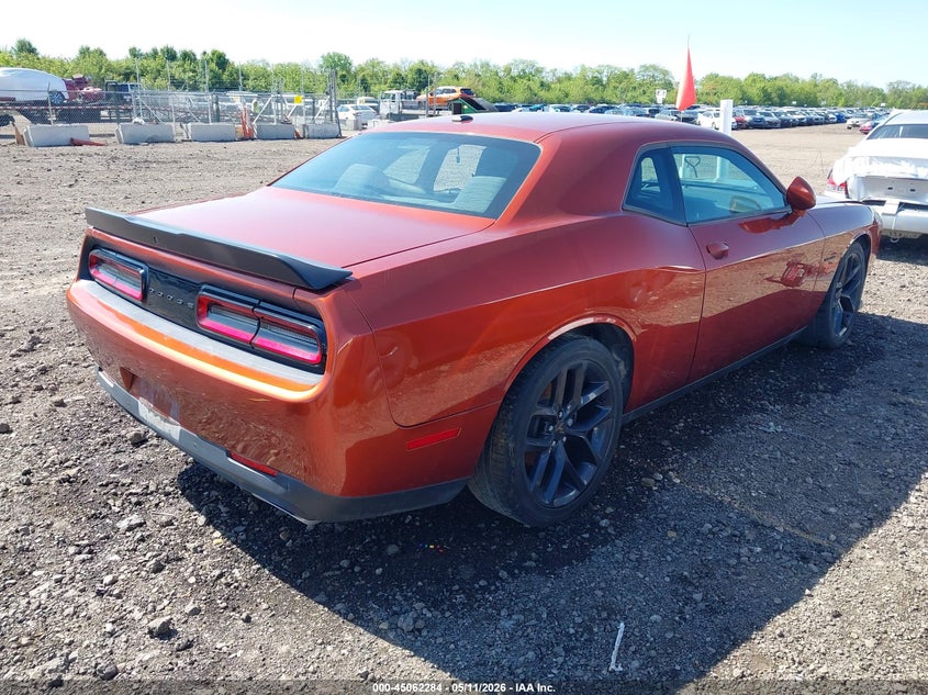 Vin: 2c3cdzbt3lh174498, lot: 45559829, dodge challenger r/t 20204