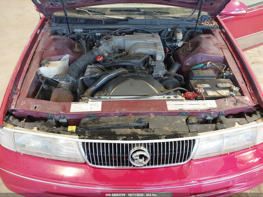 1993 Mercury Cougar Xr7 VIN: 1MEPM62T4PH649582 Lot: 45062309