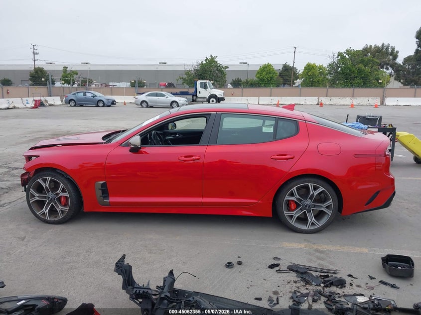 2018 Kia Stinger Gt2 VIN: KNAE55LC3J6017817 Lot: 45062355