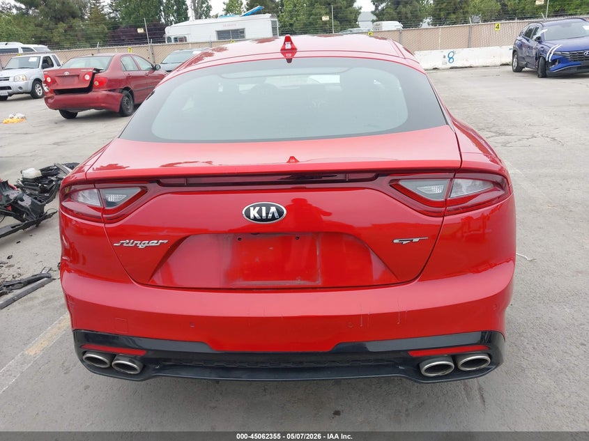 2018 Kia Stinger Gt2 VIN: KNAE55LC3J6017817 Lot: 45062355