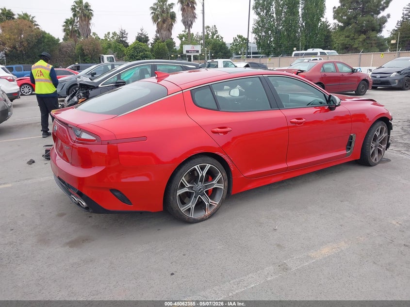 Vin: knae55lc3j6017817, lot: 45559900, kia stinger gt2 20184