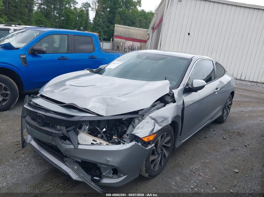 2019 Honda Civic Lx 2HGFC4B66KH301138 photo 1
