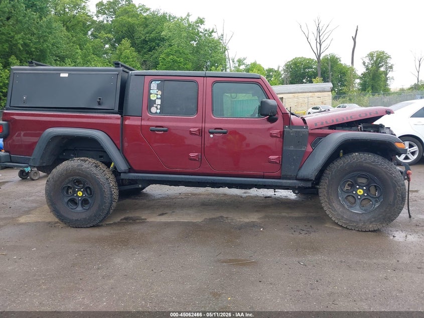 2021 Jeep Gladiator Rubicon 4X4 VIN: 1C6JJTBG2ML582319 Lot: 45062466