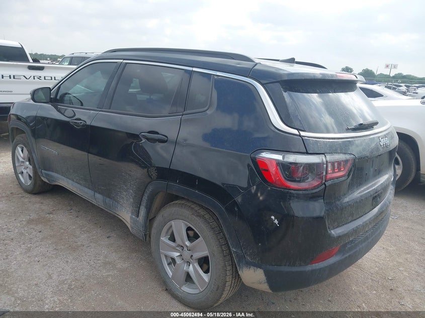 Vin: 3c4njcbb4nt213305, lot: 45560039, jeep compass latitude fwd 20223