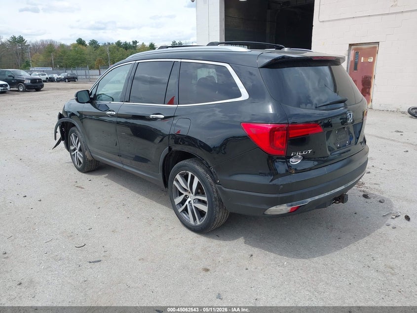 Vin: 5fnyf6h04gb091830, lot: 45560089, honda pilot elite 20163
