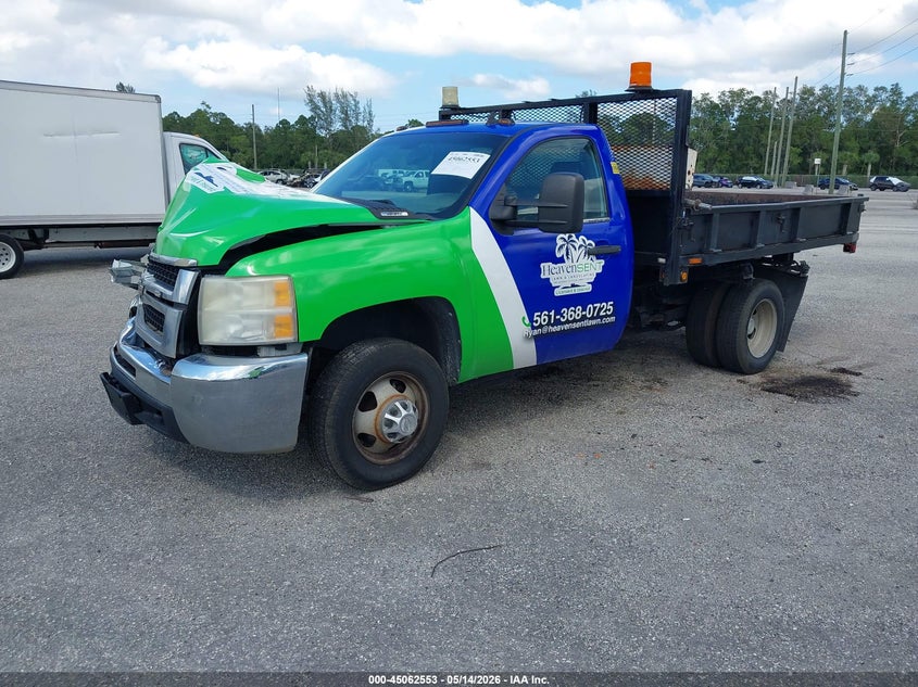 2009 Chevrolet Silverado 3500hd Chassis Work Truck 1GBJC74K39F164311 photo 1