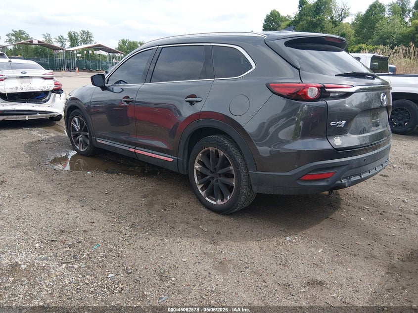 Vin: jm3tcbey4g0106693, lot: 45560123, mazda cx-9 signature 20163