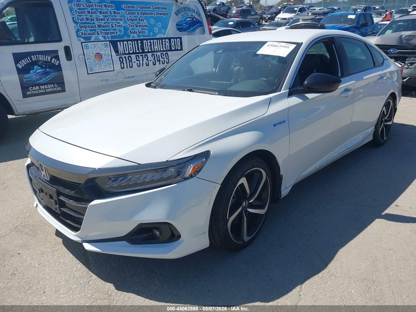 2022 Honda Accord Hybrid Sport 1HGCV3F28NA032187 photo 1