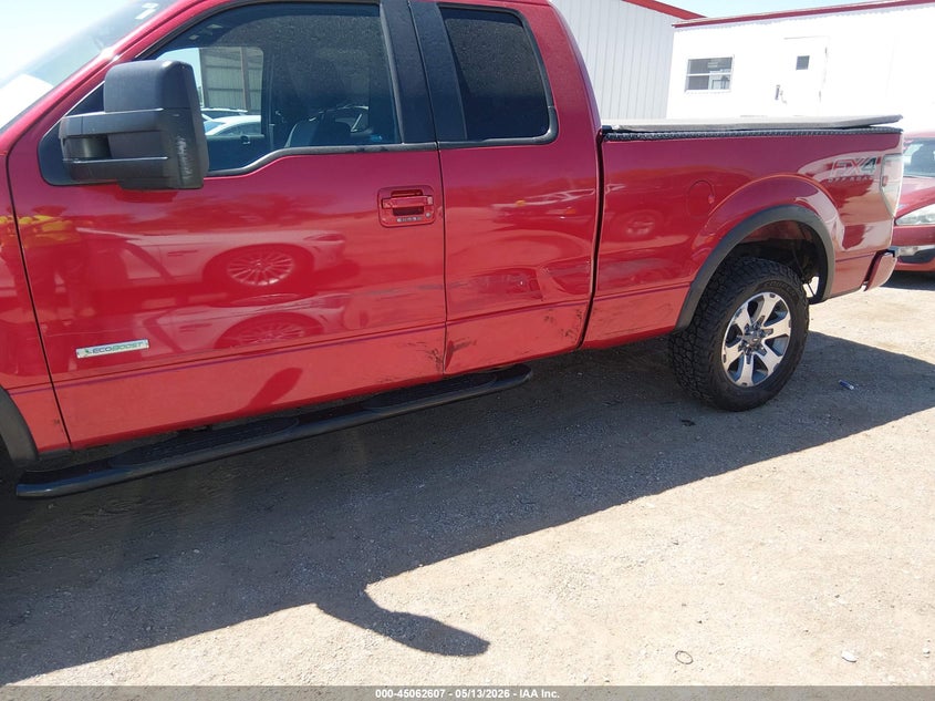 2012 Ford F-150 3.5 Fx4 Red Lot 111045062607 Vin 1FTFX1ET9CFB02350