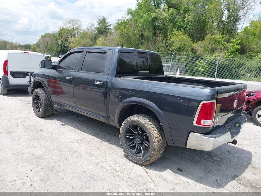 Vin: 1c6rr7nt2ds603591, lot: 45560210, ram 1500 laramie 20133
