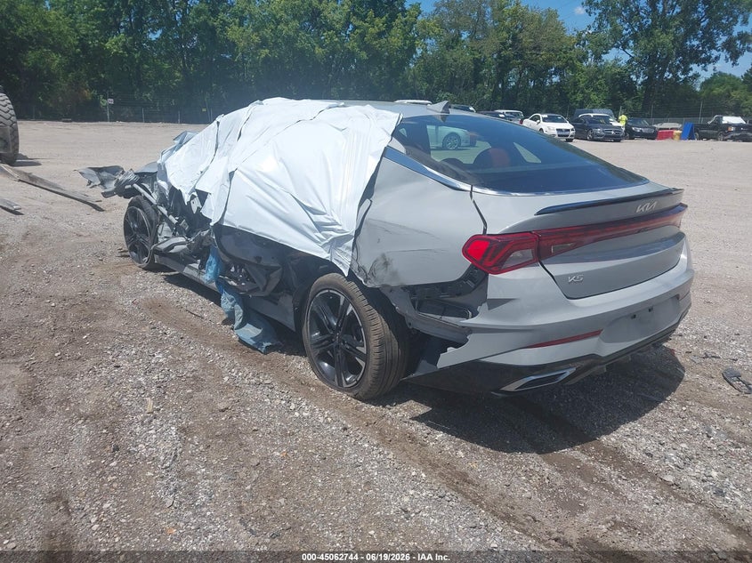 Vin: 5xxg64j27pg207692, lot: 45560289, kia k5 gt-line 20233