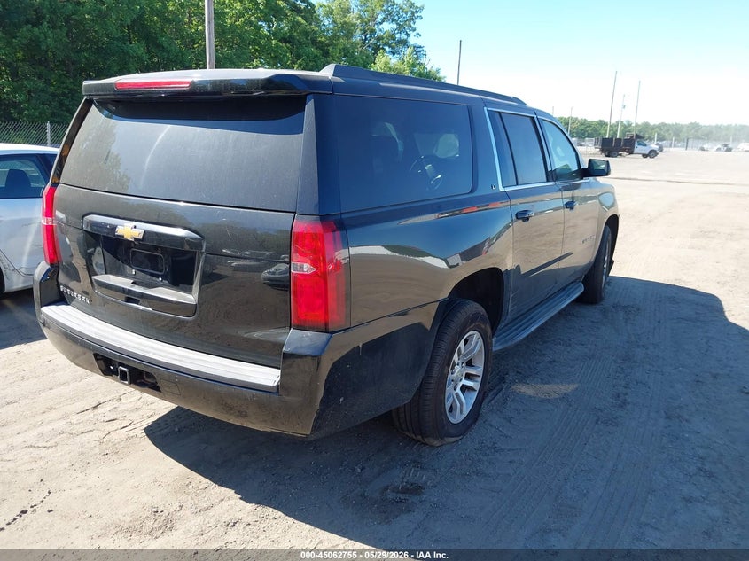 Vin: 1gnskjkc9fr220345, lot: 45560299, chevrolet suburban 1500 lt 20154