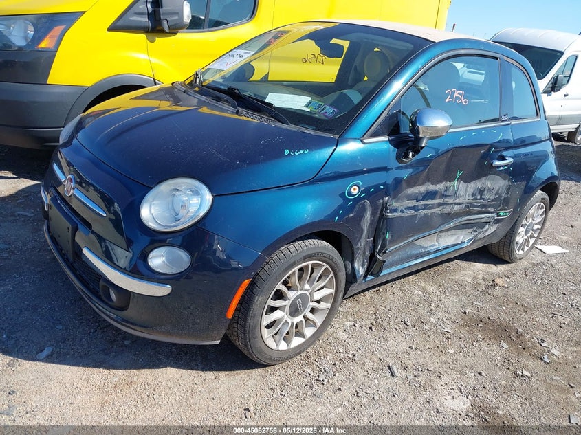 Vin: 3c3cfferxdt693419, lot: 45560301, fiat 500c lounge 20132