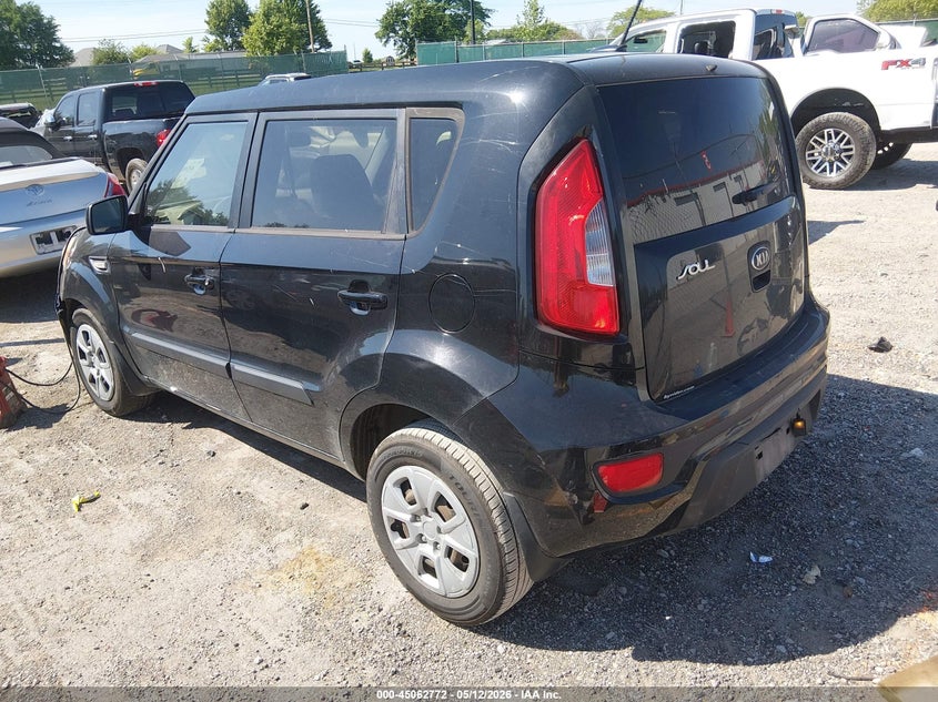 Vin: kndjt2a59d7612907, lot: 45560317, kia soul 20133